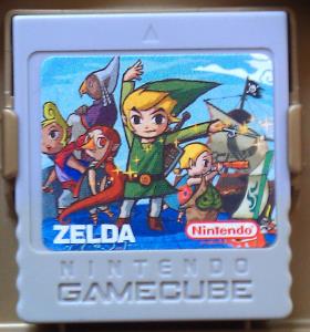 Carte mémoire (sticker Zelda)